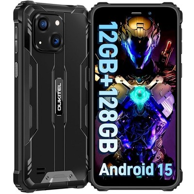 OUKITEL WP32 Android 15 Outdoor Handy 12GB+128GB Smartphone Dual 4G SIM/NFC/OTG