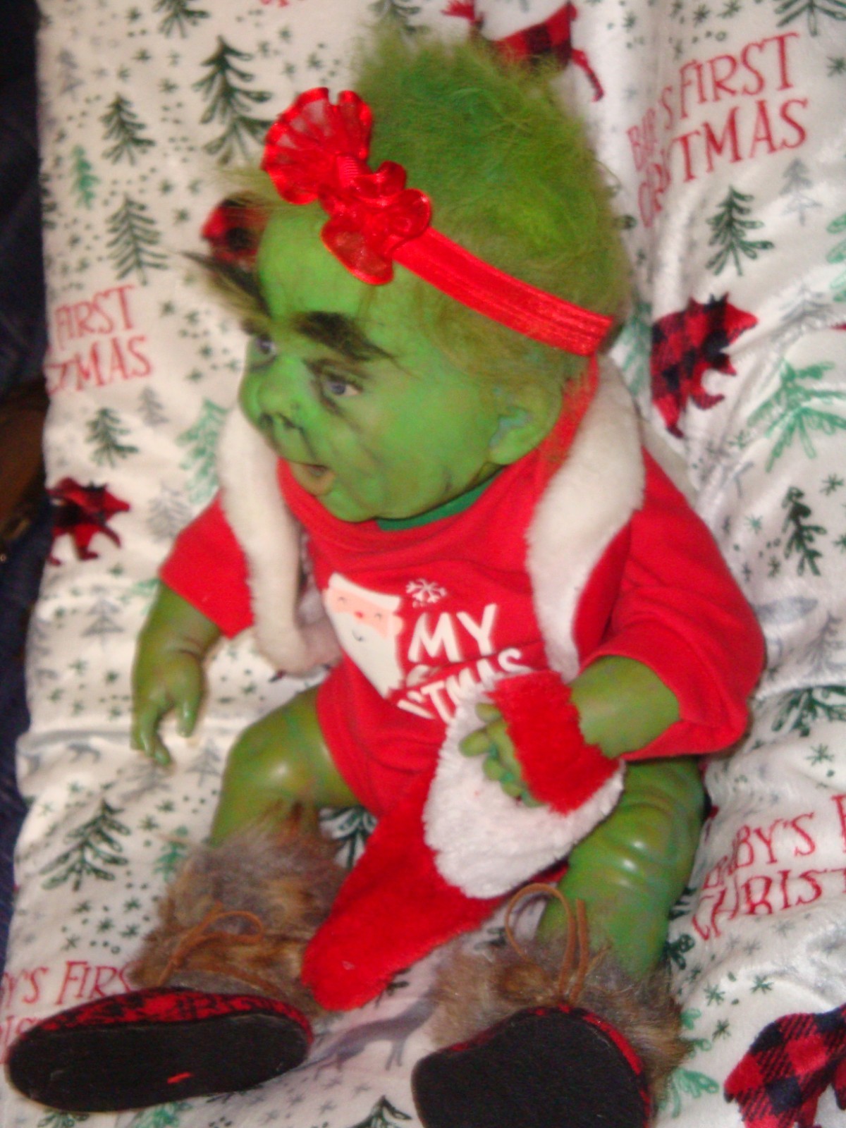 Reborn Christmas GRINCH doll