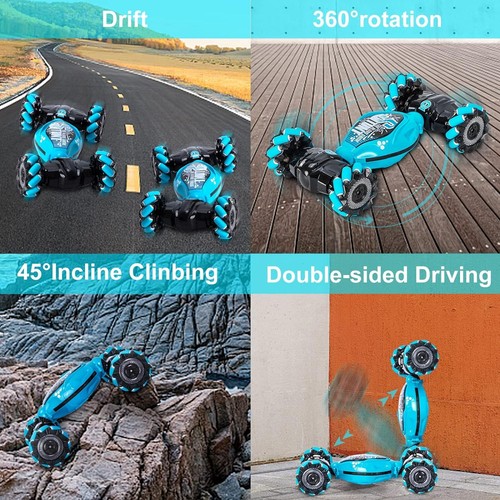 Kinder Ferngesteuertes Auto RC Stunt Auto Handsteuerung RC Drift Auto Geschenk - Bild 11 von 12