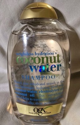 OGX Weightless Hydration Coconut Water Shampoo ~ 13 oz