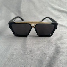 Luxury Black Oversized Sunglasses Men Women Acetate Frame w/ Case & Cloth