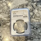 1884 Morgan Dollar Carson City MS 63 NGC 48755557-021 Silver $1 KM# 110