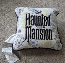 Disney Parks throw pillow the haunted mansion square 12”
