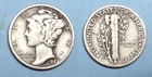 SILVER! SILVER! SILVER! 1929-P SILVER MERCURY DIME #591-40