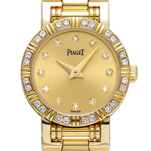 PIAGET Mini dancer Champagne/diamond Ladies Watches quartz Used Ginzo - Picture 5 of 5