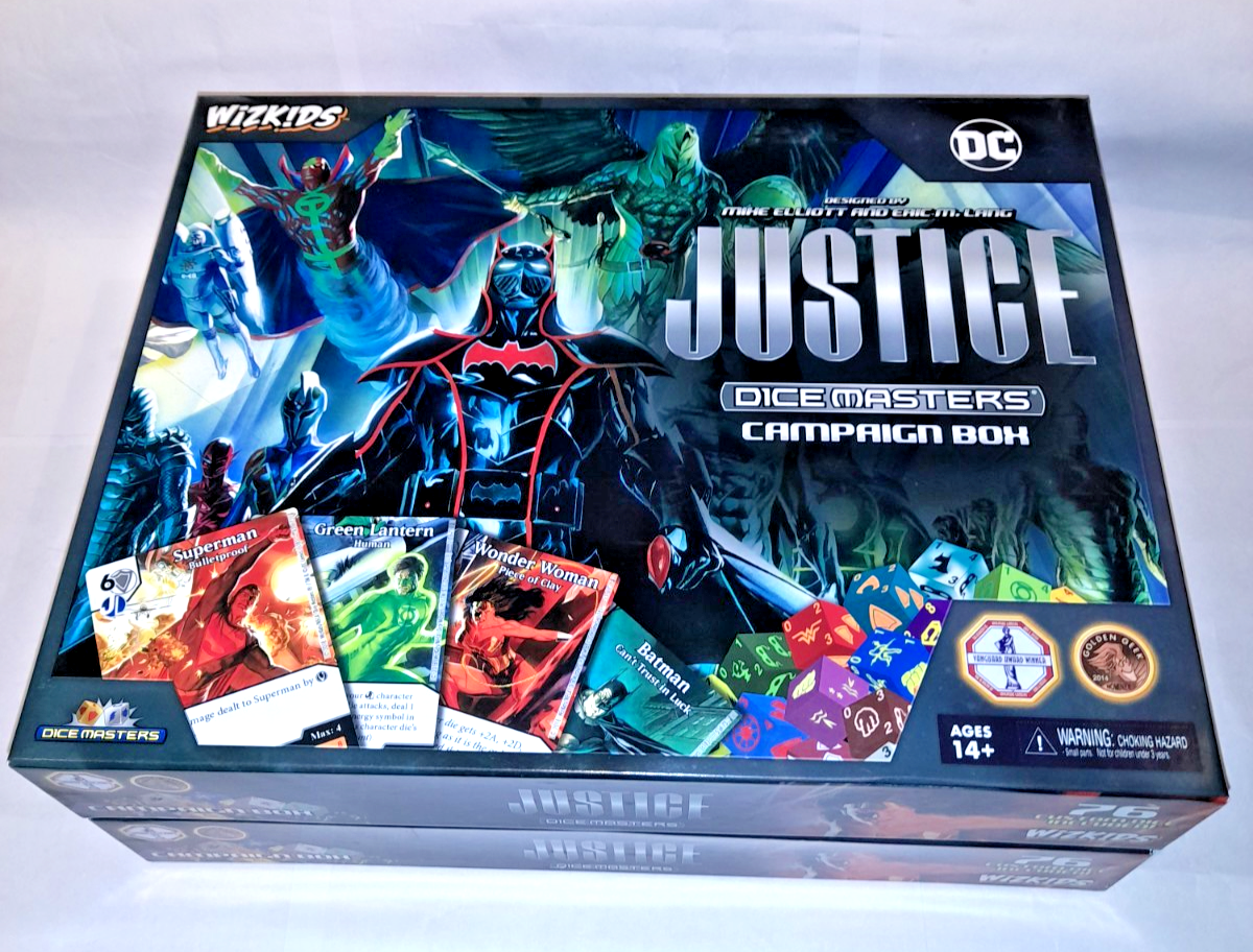 DC Comics Dice Masters: Justice Campaign Box – Würfelspiel Mit Justice League & Legion Of Doom