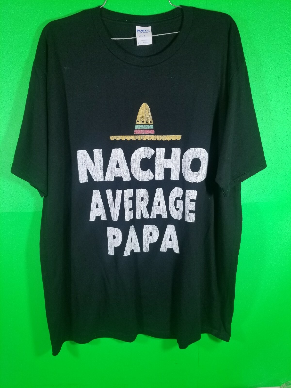 Nacho Average Papa Grandpa Mexican Hat Hanes Tagless … Gem