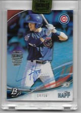 Ian Happ 2016 Bowman Chrome Platinum Refractor RC On Card Auto /16 Autograph CUB