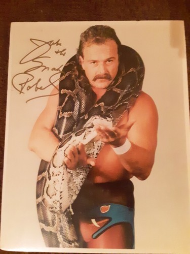 Jake "The Snake" Roberts Wrestling signiertes 16" x 20" Foto