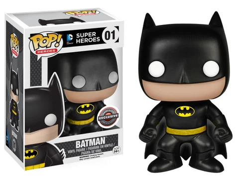 Funko Pop! Vinyl: DC Universe - Batman - (Black) - GameStop (Exclusive) #1