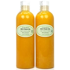 Red Palm Oil Cold Pressed 2 oz 4oz 8 oz 16 oz up to gallon Free shipping Organic