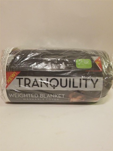 Tranquility Temperature Balancing Weighted Blanket With Washable Cover