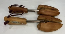 Vintage Eddie Bauer Wood Shoe Keepers Stretchers Rochester Shoe Co.