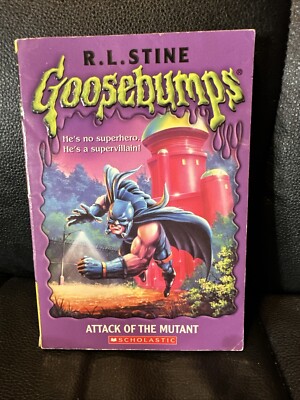 Goosebumps #25 Attack Of The Mutant By R. L. Stine 1994 YA Teen Horror Novel