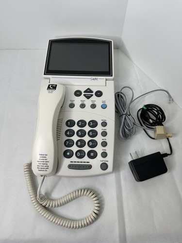 Ultratec CapTel 840 Closed Captioned Hearing Impaired Telephone Manual Box Works - Picture 5 of 19
