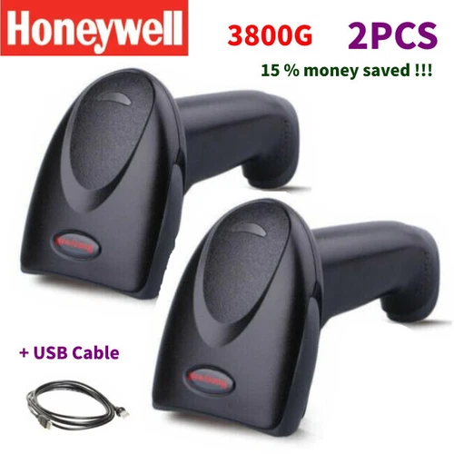 2PCS Honeywell Hyperion 1300G 1300G-2USB Handheld Barcode Scanner w/ USB Cable