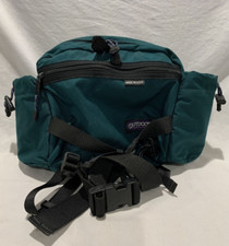 Vintage Outdoor Products Waist Hip Fanny Pack Hiking Bag Green Made In USA