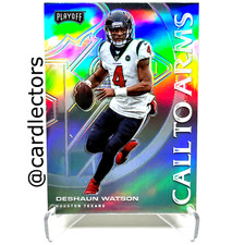 2020 Panini Playoff DESHAUN WATSON Call To Arms #CA-7 Silver PRIZM SP TEXANS