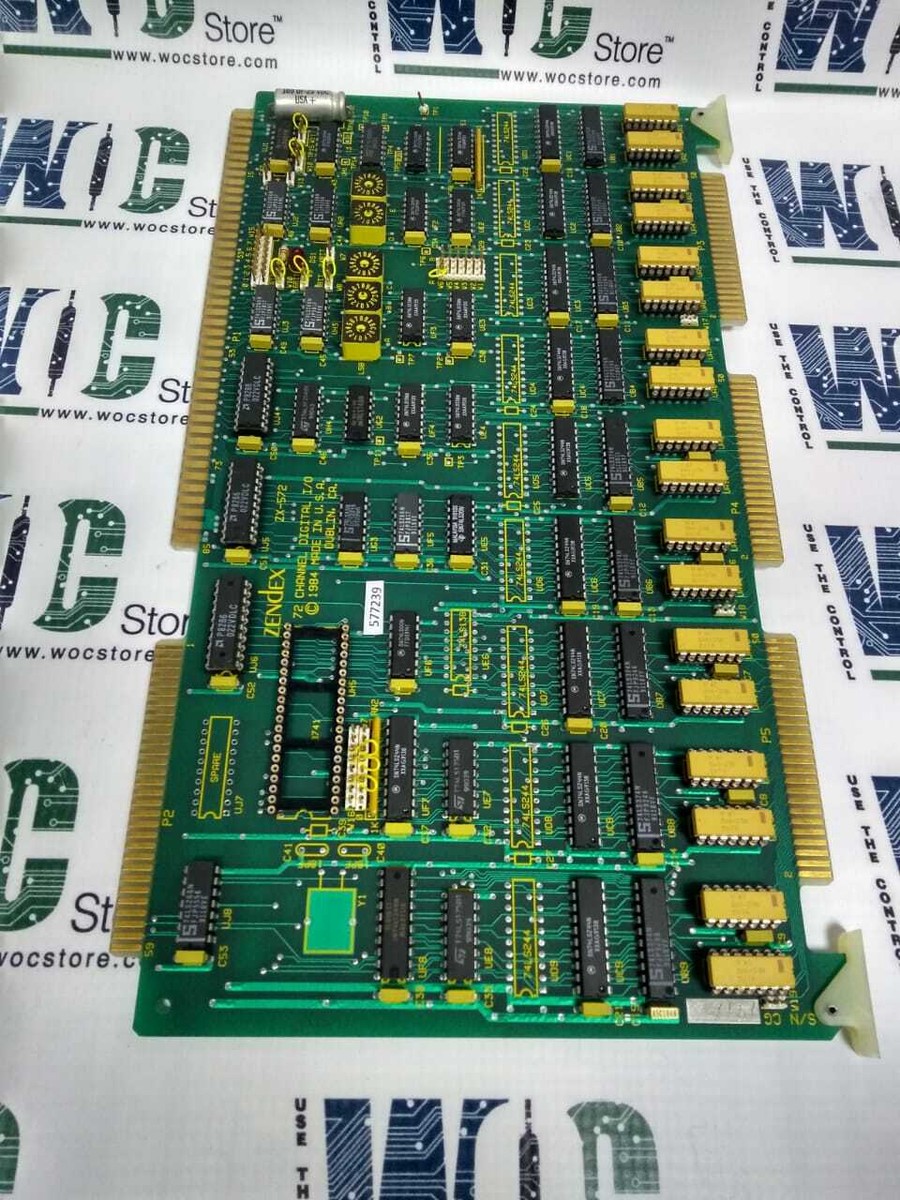 ZX-572 ZENDEX DIGITAL I/O BOARD | eBay
