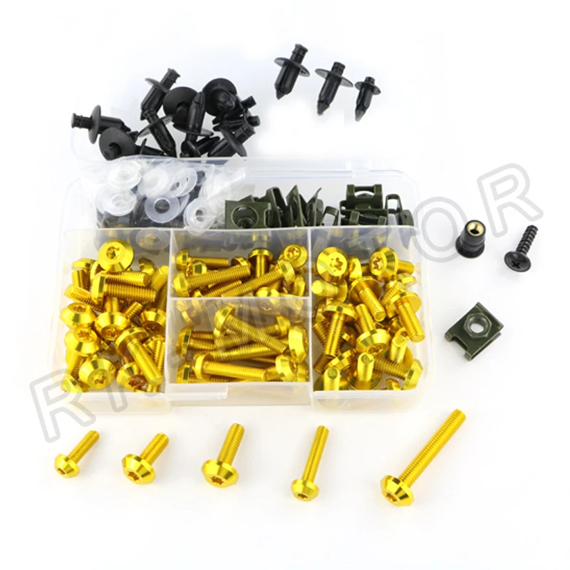 Juego de tornillos de carenado completo CNC aptos para Triumph Daytona 675 2006-2014 Foto 4 de 4