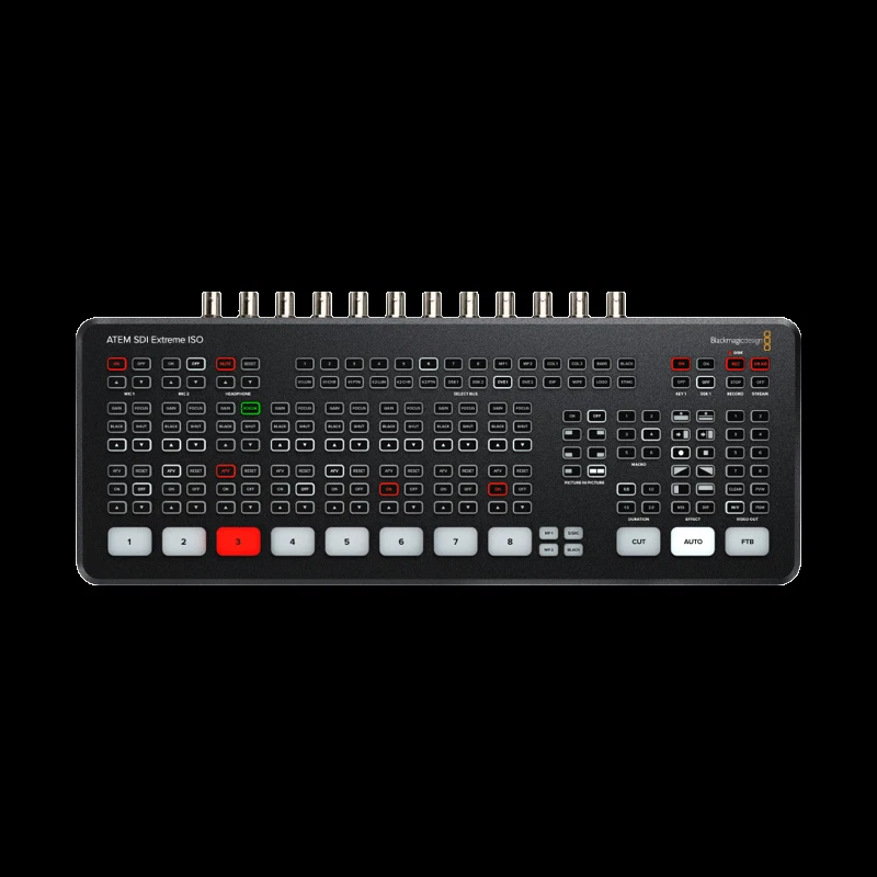 Blackmagic Design ATEM SDI Pro Extreme ISO Video Switcher 3G-SDI Live Streaming - Image 2 of 4