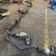 Impianto di scarico completo 3.5 benzina ibrido lexus rx450h 2010 - 2013 