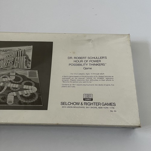 NEW SEALED VINTAGE '77 ROBERT SCHULLER HOUR OF POWER POSSIBILITY THINKERS GAME - Picture 8 of 15