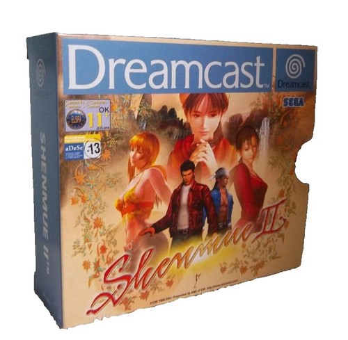 Jeu Shenmue II Complet Pour Sega Dreamcast - Version PAL, Occasion état Correct