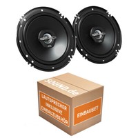 Mercedes CLK W208- JVC Lautsprecher Boxen 16Cm TüR Vorne Front 300Watt Einbauset