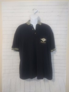 Men's Caribbean Dark Blue Polo Shirt, Size XXL | eBay