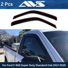 AVS Vent Visors Window Deflectors Rain Guards For Ford F-450 Super Duty 2017-25