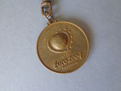 サッカー　ユーロ　2004　欧州選手権　キーホルダー　メダル　コイン サッカー ユーロ 2004 欧州選手権 キーホルダー メダル コイン
