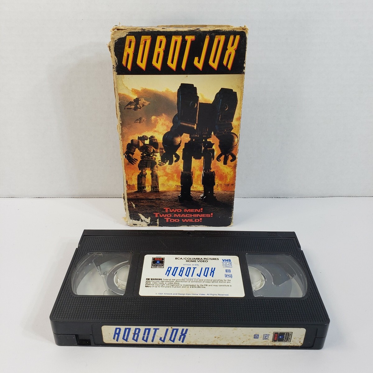 ROBOT JOX VHS Gary Graham Anne-Marie Johnson Stuart Gordon 1991
