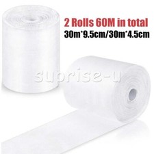30m*100mm Fibreglass Woven Cloth Tape LENGTH - Use with Fibre Glass UK New