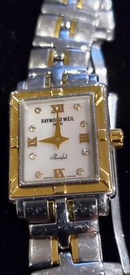 Vintage Raymond Weil 9630 Parsifal Mother Of Pearl Dial  display picture 2
