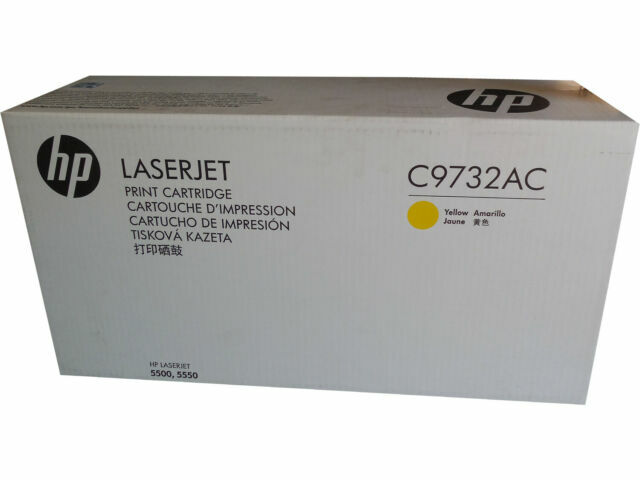 HP C9732AC Toner Cartridge - Yellow for sale online | eBay