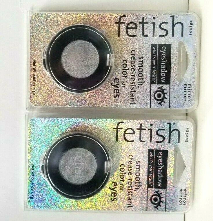 Paquete de 2 sombras de ojos FETISH suaves color resistente a pliegues para ojos .06 oz ESPEJO ESPEJO Foto 2 de 3