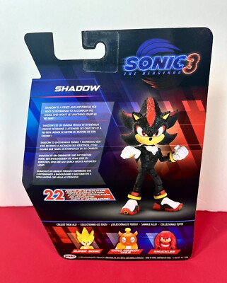 2024 JAKKS Pacific - Sonic the Hedgehog 3 (Movie) Wave 2 - SHADOW