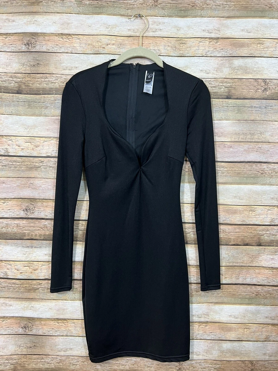 Windsor black best sale long sleeve dress