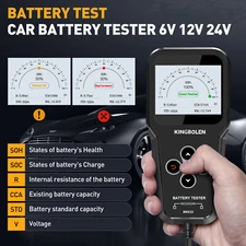 BM520 6V/12V/24V Car Truck Motorcycle Battery Tester Charging System Analyzer