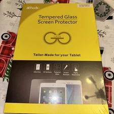 JETech Tempered Glass Screen Protector For iPad 2018/1017 Air 2 / Air 1 /Pro 9.7