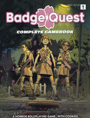 Badge Quest RPG Horror Rolepaying Game by DMDave Publishing