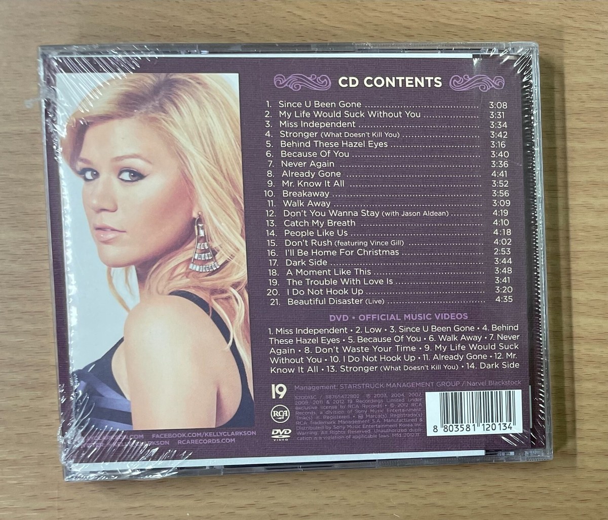 CD+DVD) Kelly Clarkson - Greatest Hits : Chapter One (Deluxe