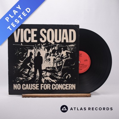 Vice Squad Kein Grund zur Sorge Stadthaus LP Album Vinyl Schallplatte ZEM 103 - Sehr guter Zustand/VG+