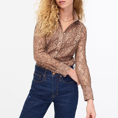 J Crew NWT $120 Classic Fit Button-Up 
