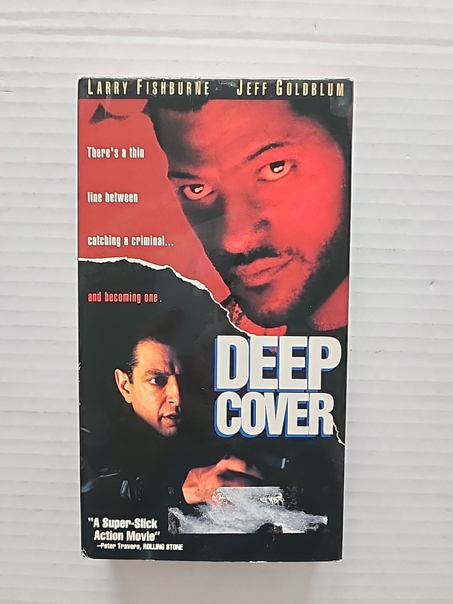 Deep Cover (VHS, 1992) Larry Fishburne, Jeff Goldblum