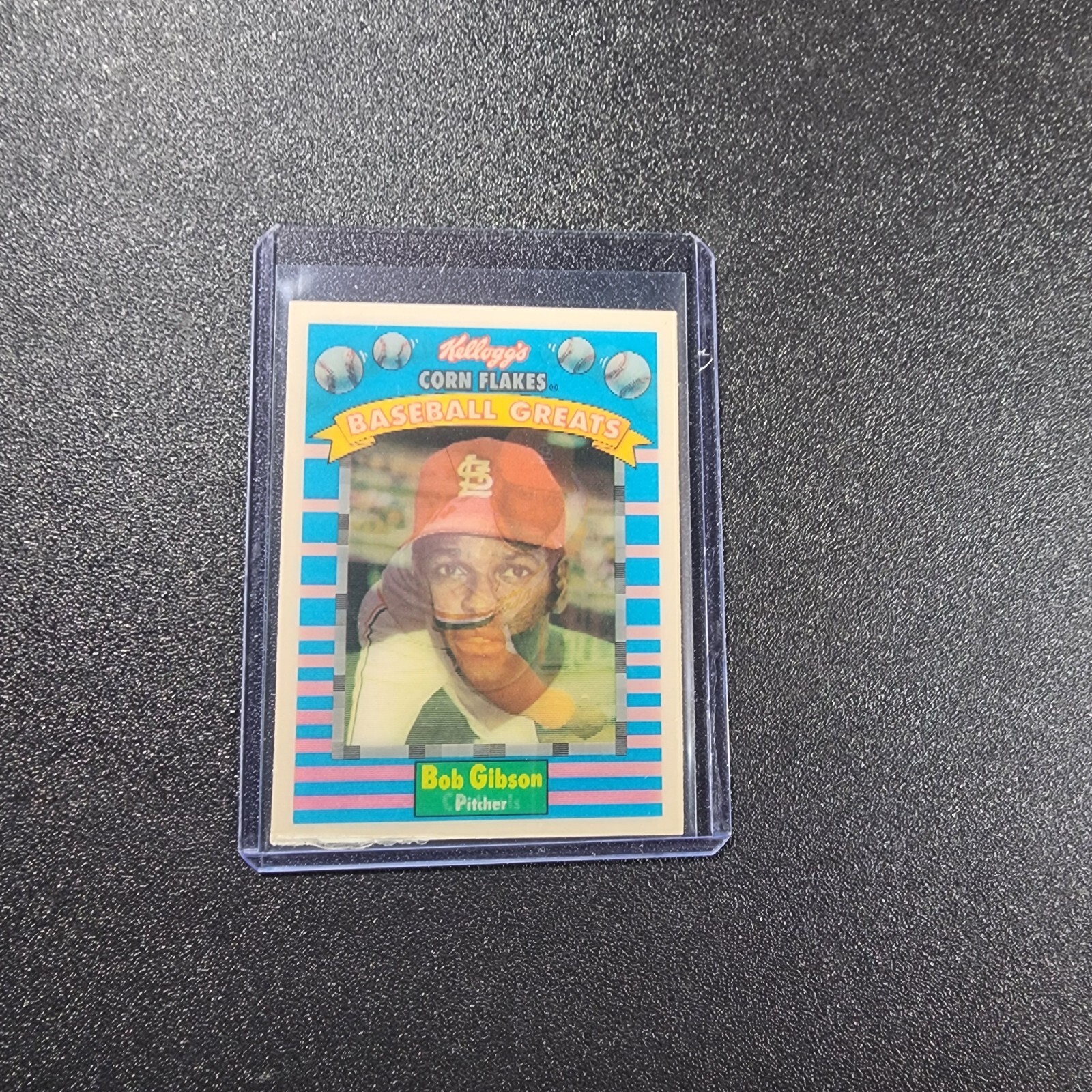 Bob Gibson 1991 Kellogg's Corn Flakes Baseball Greats #5 Cardinals