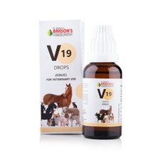 Bakson Veterinary V19 Colic Drops 30 ml relieve flatulence, Intestinal colic.