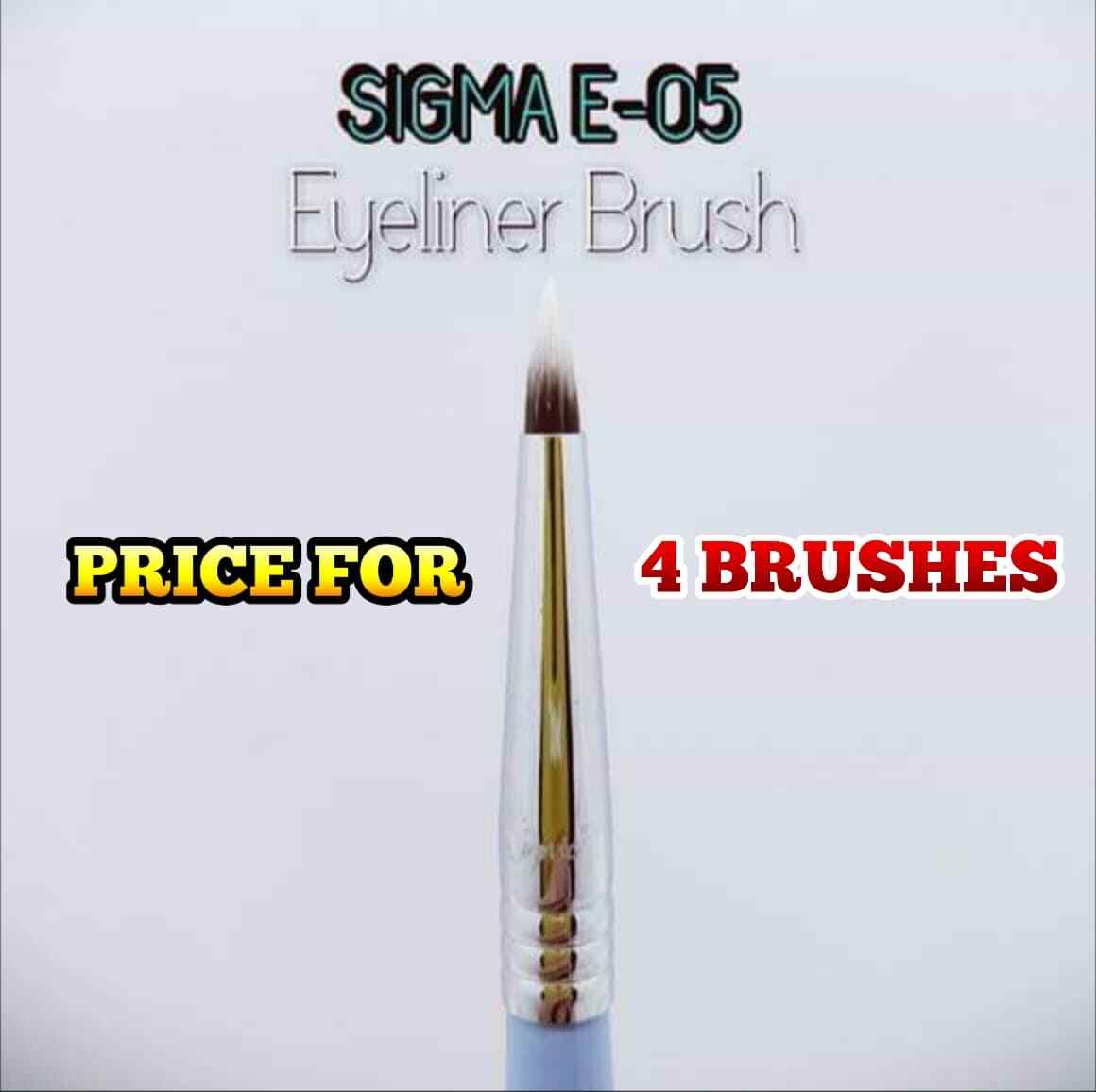 SIGMA BEAUTY E05 EYELINER BRUSH SET OF 4 100 AUTHENTIC eBay