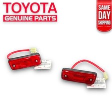 81 - 84 Toyota Starlet Rear Driver Left Passenger Right Marker Light Set Oem New 81 - 84 Toyota Starlet Rear Driver Left Passenger Right Marker Light Set Oem New